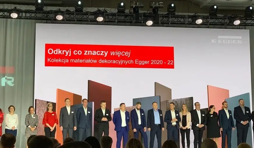  Prezentacja nowej kolekcji Egger